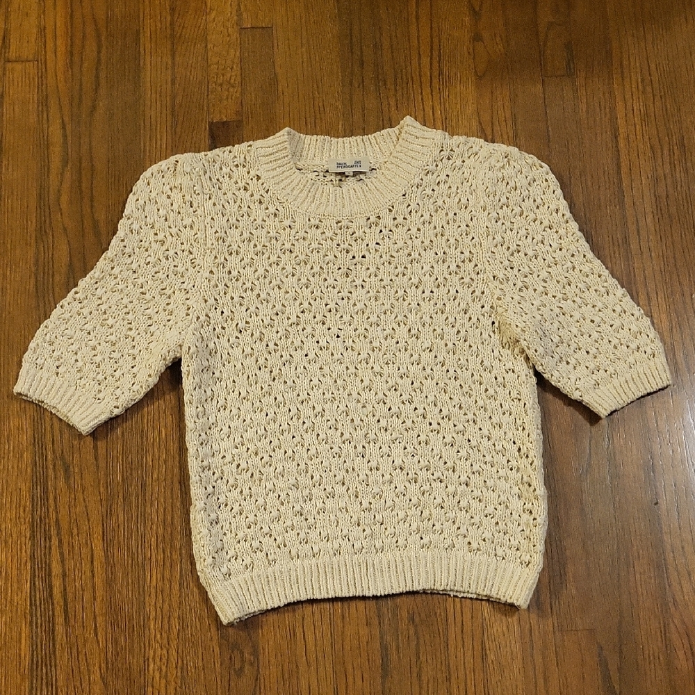 Baum Und Pferdgarten Crew Neck Sweater with Textured Knit